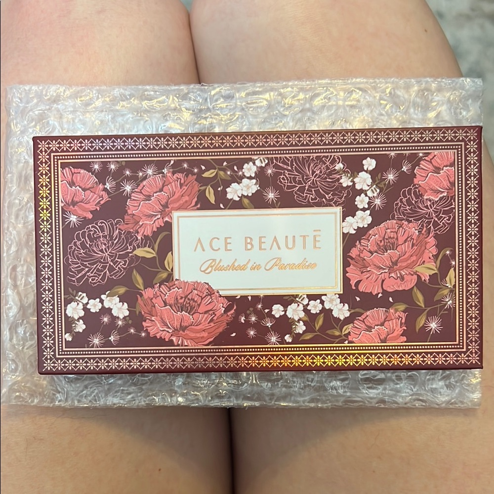 Ace Beaute Blushed in Paradise Palette - Pink and Gold